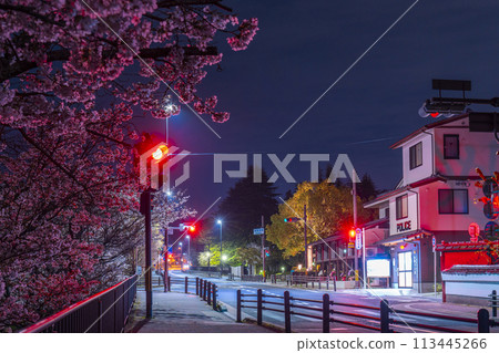京都府蹴上市川端警察署南禪寺派出所前的櫻花季 113445266