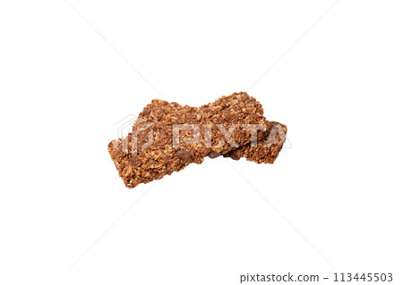 PNG,Granola Bars, isolated on white background 113445503