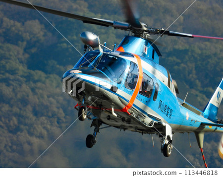 飛行的警用直升機 113446818