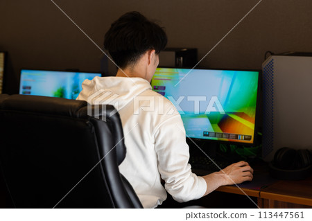 享受比賽的男人 113447561