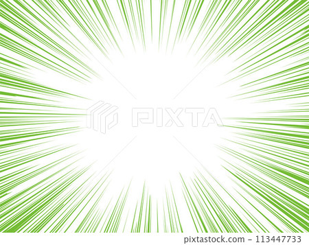 漫畫風格簡約濃線背景素材_綠色 漫畫風格簡約濃線背景素材_綠色 113447733