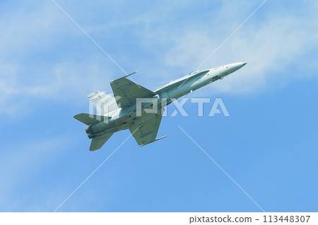 US Navy F/A-18C Hornet Ascending 113448307