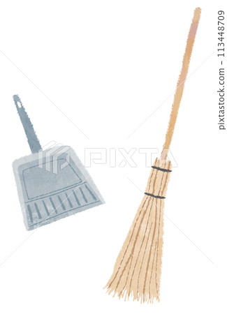 Cleaning tools broom dust remover 113448709