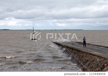 Passage du Gois in Vendee Passage du Gois in Vendee 113449939
