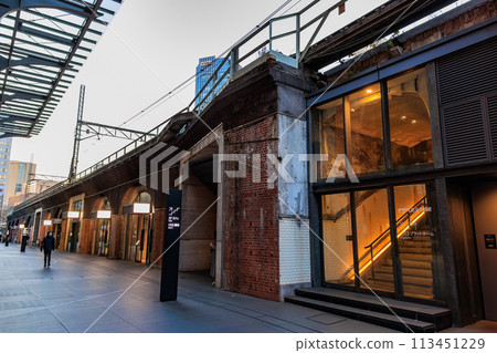 Tokyo Chiyoda Ward Kanda Marche Ecute Kanda Manseibashi evening view 113451229