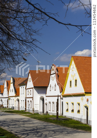 Holasovice village UNESCO site, Southern Bohemia, Czech Republic Holasovice village UNESCO site, Southern Bohemia, Czech Republic 113454662