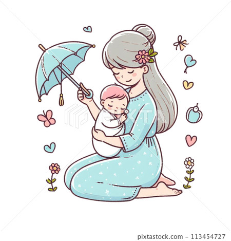 Mother and baby_001 Mother and baby_001 113454727