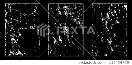 Black and white grunge. Distress overlay texture. Abstract surface dust and rough dirty wall background concept. Distress illustration simply place over object to create grunge effect. Vector EPS10. 113454759