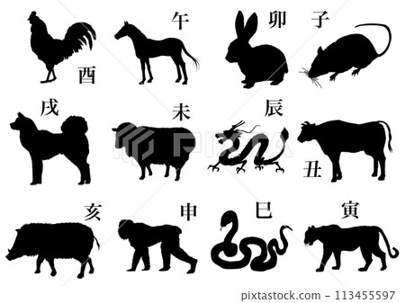 Zodiac silhouette 1 Zodiac silhouette 1 113455597