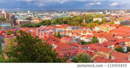 Aerial view of Gothenburg, Sweden 113455835