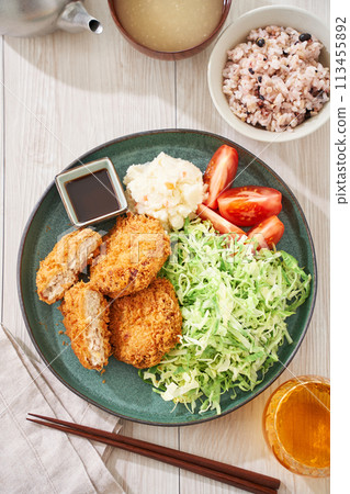 Ground Meat Cutlet Ground Meat Cutlet 113455892