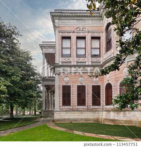 Ottoman Beykoz Mecidiye Pavilion, a present to Sultan Abdulmecid from Mohamed Ali, Governor of Egypt, Istanbul, Turkey Ottoman Beykoz Mecidiye Pavilion, a present to Sultan Abdulmecid from Mohamed Ali, Governor of Egypt, Istanbul, Turkey 113457751