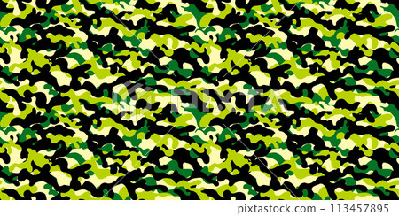 Camouflage pattern seamless background material 113457895
