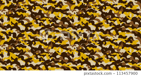 Camouflage pattern seamless background material Camouflage pattern seamless background material 113457900