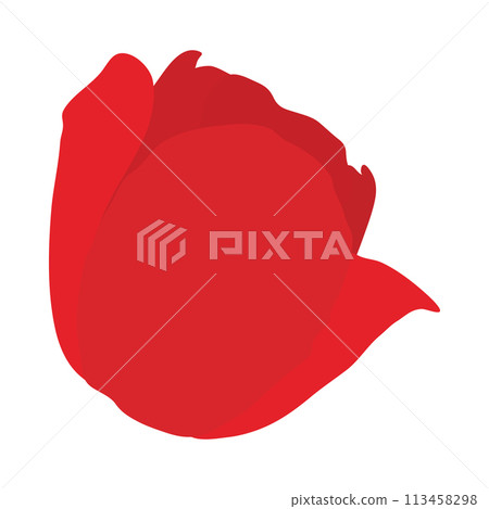 Spring Tulip Bud Element Spring Tulip Bud Element 113458298