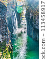 Takachiho, Takachiho Gorge, Manai Falls, Autumn, Fall Foliage, Miyazaki 113458917