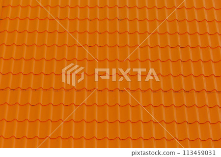 Orange-Brown Roof Tile Coating Surface House Abstract Pattern Background Texture Home Backdrop Structure Orange-Brown Roof Tile Coating Surface House Abstract Pattern Background Texture Home Backdrop Structure 113459031