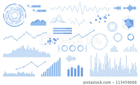 Data and graph material set 113459088