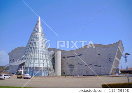 岩手風景 久慈市文化中心琥珀廳 設施全景 113459508