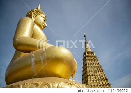 THAILAND AYUTTHAYA WAT PHAI LOM THAILAND AYUTTHAYA WAT PHAI LOM 113459652