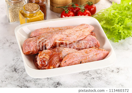 Marinated Duck wings for barbecue Marinated Duck wings for barbecue 113460372