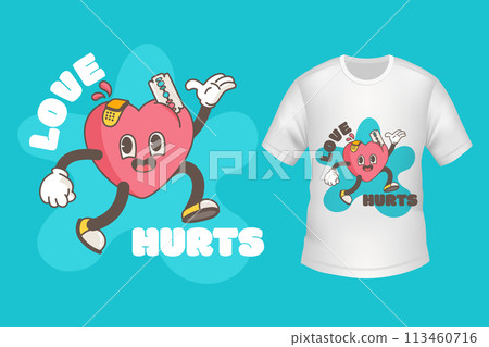 Hand drawn design for streetwear illustration Hand drawn design for streetwear illustration 113460716