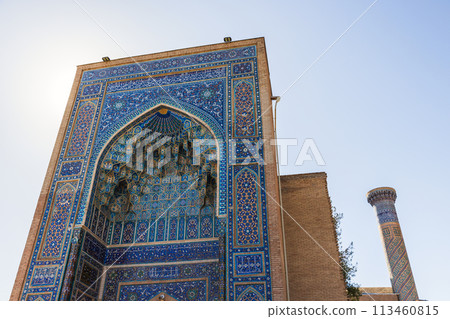 Gur-e Amir mausoleum of the Turco-Mongol conqueror Timur in Samarkand 113460815
