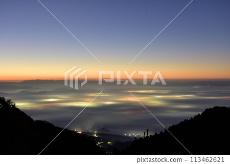 Sea of clouds in the Iga Basin from the Otogi Pass Observation Deck Sea of clouds in the Iga Basin from the Otogi Pass Observation Deck 113462621