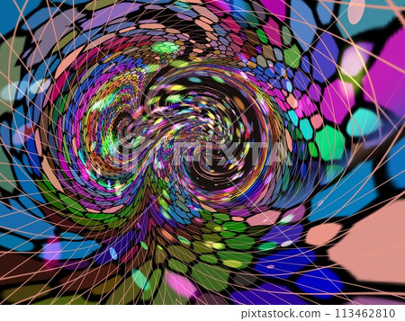 Abstract coloring background of the gradient with visual wave and lighting effects, is good for your project design 113462810