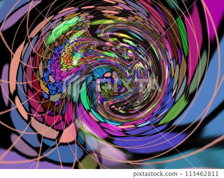 Abstract coloring background of the gradient with visual wave and lighting effects, is good for your project design 113462811