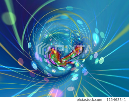 Abstract coloring background of the gradient with visual wave and lighting effects, is good for your project design 113462841