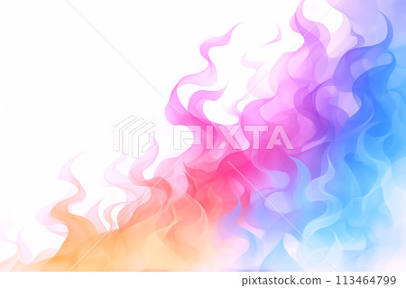 Colorful burning flame background Colorful burning flame background 113464799
