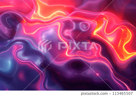 Ultraviolet Spectrum Abstract Shapes on Colorful Aesthetic Background Ultraviolet Spectrum Abstract Shapes on Colorful Aesthetic Background 113465507