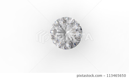 Diamond background white CG 113465650