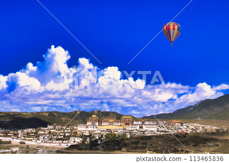 香格里拉松贊林寺美景 113465836
