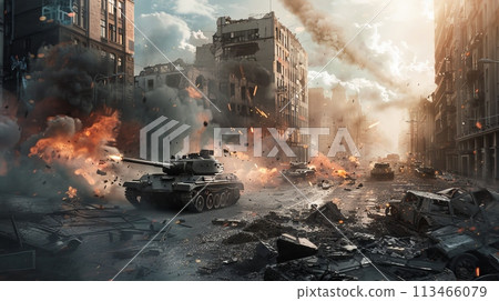 Tank in the Ruins Tank in the Ruins 113466079