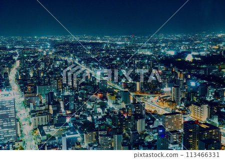 Nagoya night view from Sky Promenade 113466331