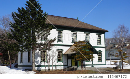 Hokkaido Kaitaku-no-Mura Historical Village, Former Kaitakushi Industrial Bureau Building 113467172