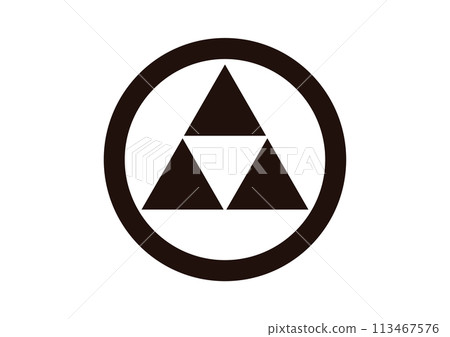 三個刻度圍成一個圓圈 113467576