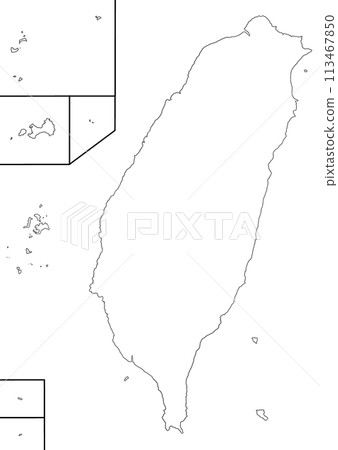 空白地圖台灣 空白地圖台灣 113467850