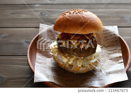 乳酪漢堡 113467873