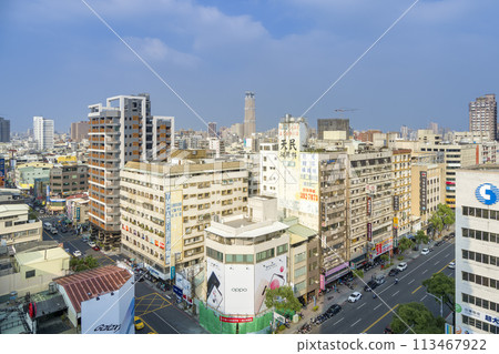Streets around Qixian 1st Road and Linsen 1st Road, Kaohsiung, Taiwan 113467922
