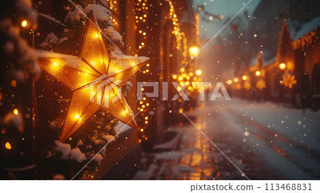 Christmas Town - AI-generated image 113468831