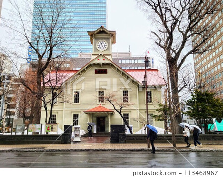 街對面的札幌鐘樓 113468967