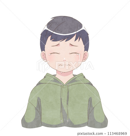 哭泣的男孩 113468969