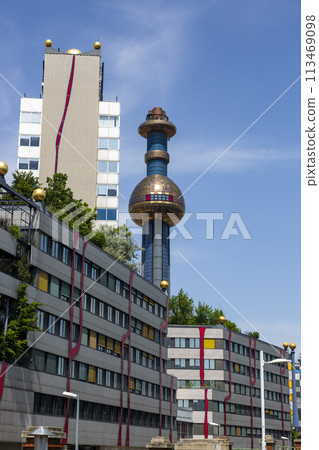 Spittelau Incinerator in Vienna Spittelau Incinerator in Vienna 113469098