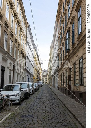 View of one of the streets in Vienna View of one of the streets in Vienna 113469099