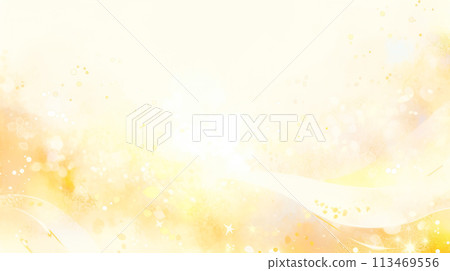 淡金色溫柔抽象圖案水彩插圖背景 淡金色溫柔抽象圖案水彩插圖背景 113469556