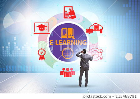 E-learning concept as modern way of education E-learning concept as modern way of education 113469781
