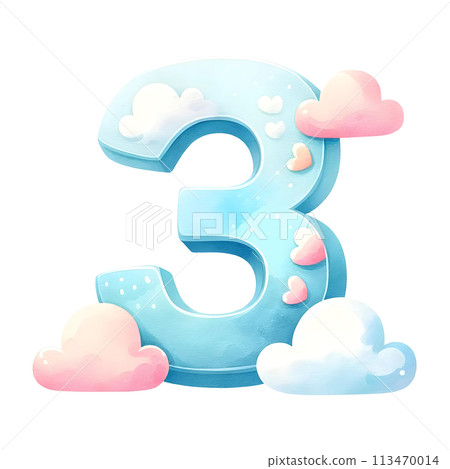 Number three 113470014